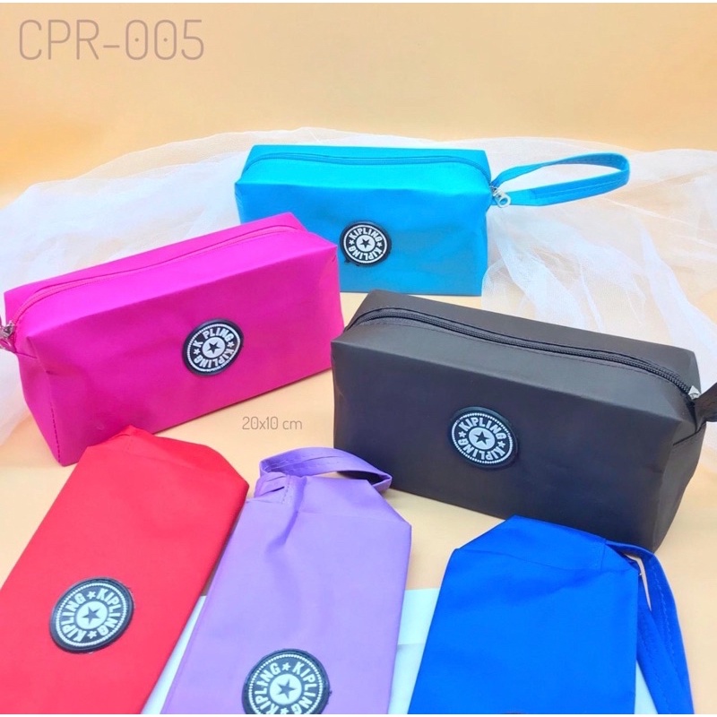 tas dompet kosmetik tempat pensil kipling pling sport warna