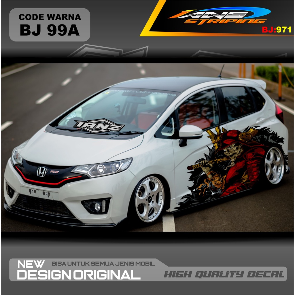 STICKER VARIASI MOBIL JAZZ / STIKER MOBIL BRIO / DECAL STIKER MOBIL SWIFT / STIKER MOBIL TOYOTA / DECAL STICKER MOBIL / STIKER YARIS AYLA