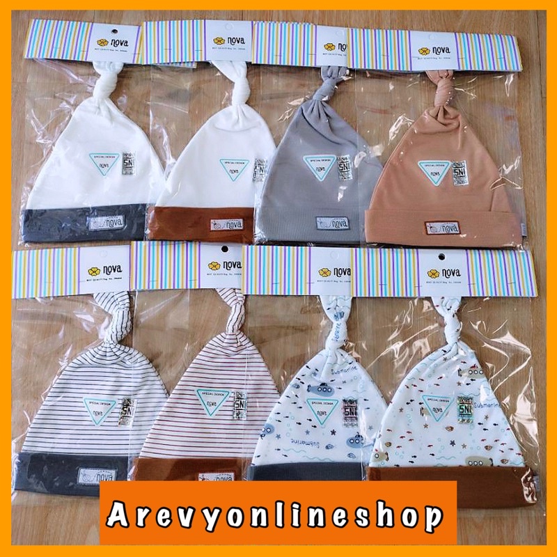 Nova Topi Sarung Tangan Bayi Kaos Kaki Baby Newborn Perlengkapan Baby Baru Lahir Baju Baby Arevyonlineshop