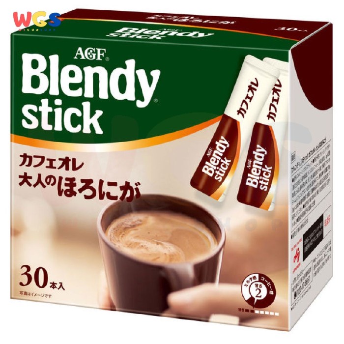 

AGF Blendy Stick Cafe Au Lait Adults Bittersweet 9gr x 30 sticks
