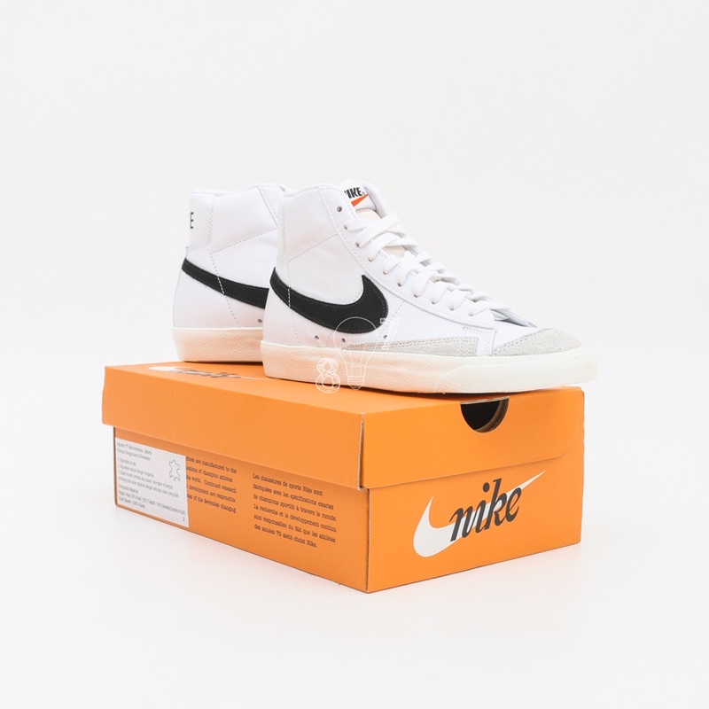 Blazer Mid White Black