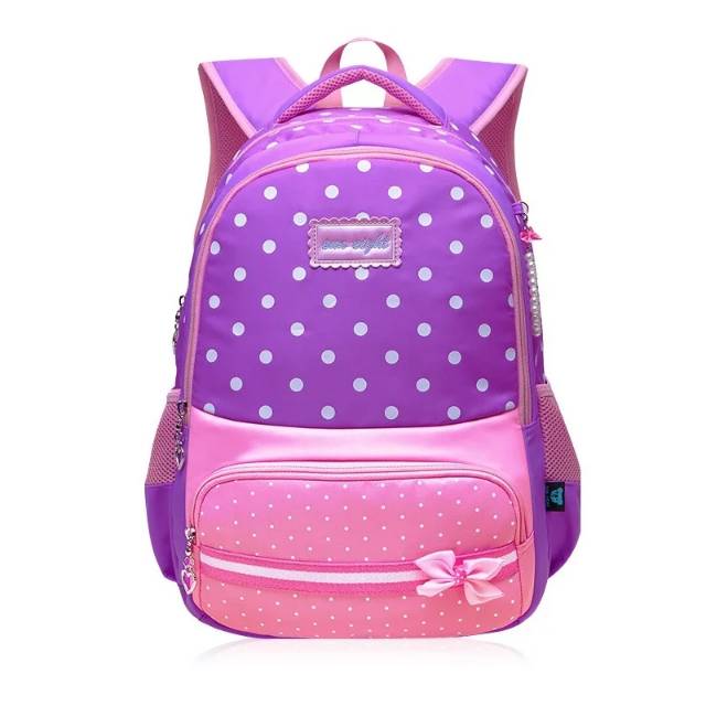 Back Pack Double Decker_Tas Ransel Anak_Lol_Unicorn_Superhero_Paw Patrol_Shopkins Fashion Cewek W5Q3