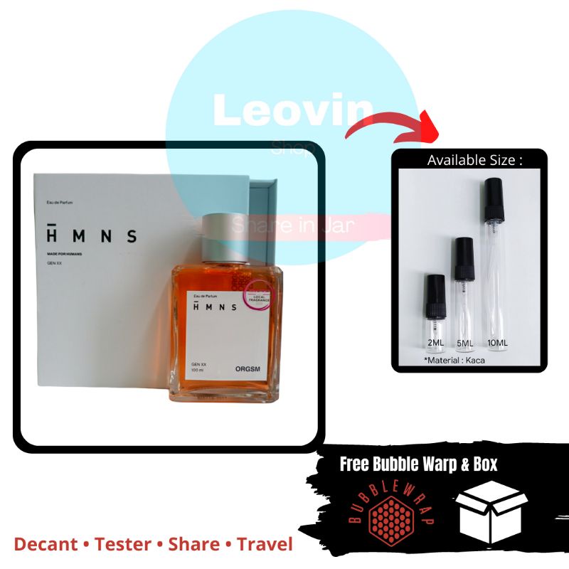 HMNS Parfume ORGASM DECANT • TRAVEL• TESTER • SHARE