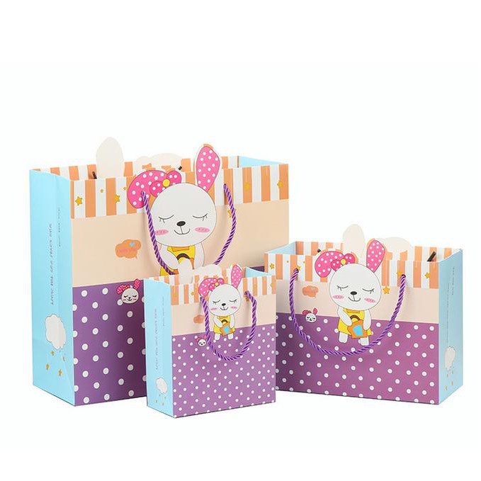 

L paperbag binatang lucu, paperbag kantong, KANTONG MOTIF ANAK-ANAK