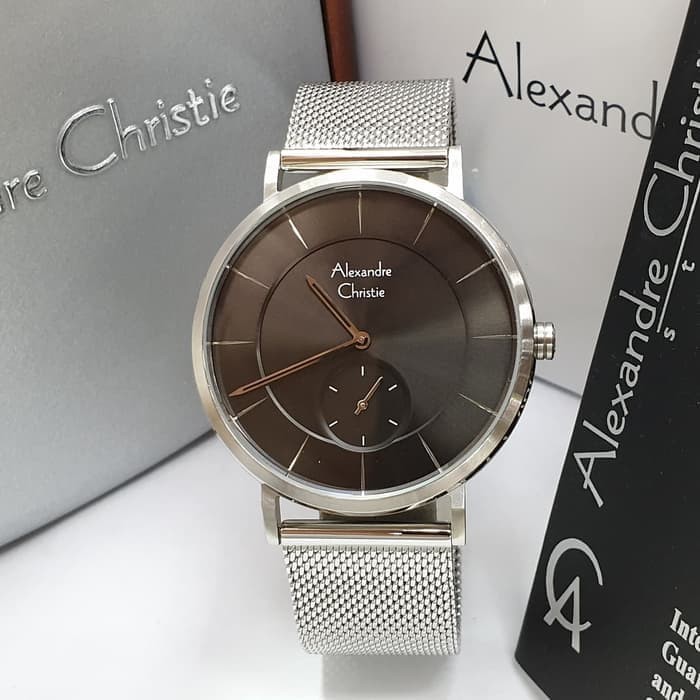 ORIGINAL Jam Tangan Pria Alexandre Christie AC 8586 / AC8586 Garansi 1 Tahun