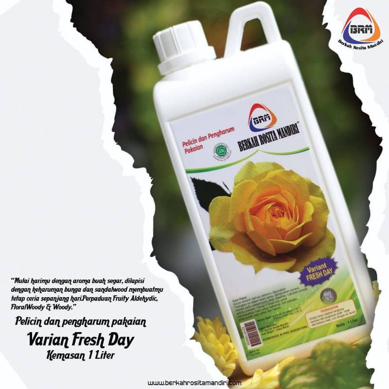 (DMM) PEWANGI PAKAIAN BRM / PEWANGI UNTUK SETRIKA BAJU
