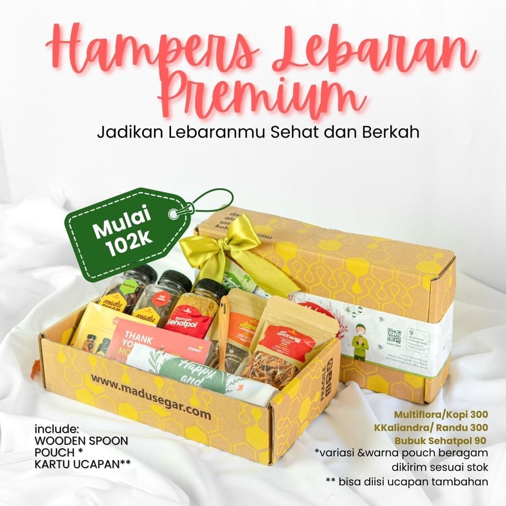 

Hampers Parcel Lebaran / Paket Ramadhan Sehat MADU SEGAR