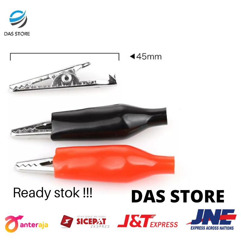 Capit buaya sedang capit buaya 1 set hitam merah