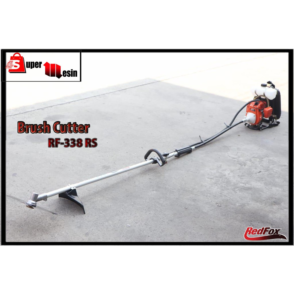 REDFOX ''RF-338 RS'' BRUSH CUTTER MESIN POTONG RUMPUT GENDONG REDFOX