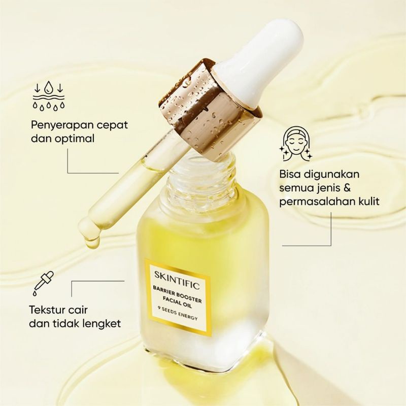 READY Skintific Barrier Booster Facial Oil 10ml / MINYAK WAJAH