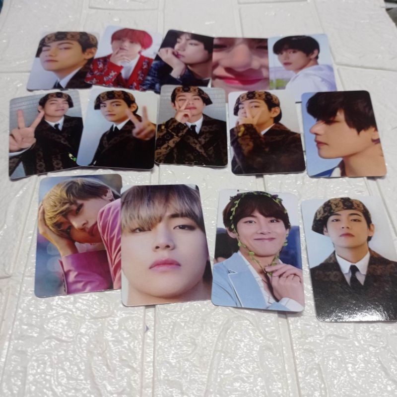 BTS V DICON PC/ Photocard Unofficial full set (14 Pc)