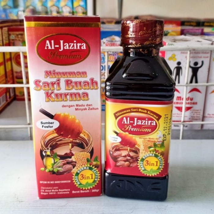 

Sari Kurma Al Jazira Premium 360 gr 3in1