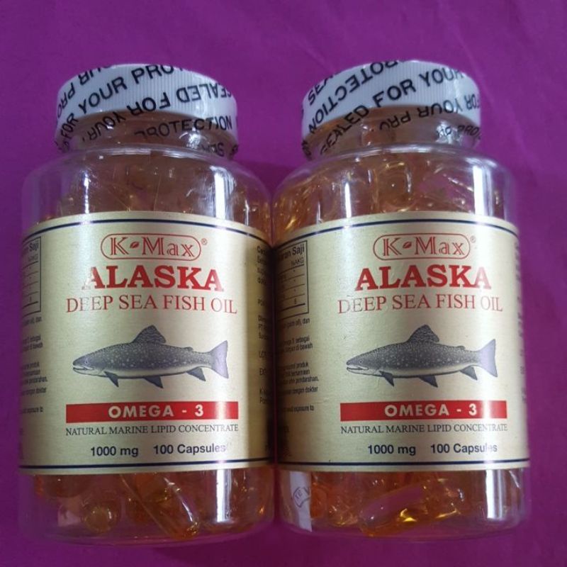 K-MAX ALASKA DEEP SEA FISH OIL/Minyak Ikan ALASKA