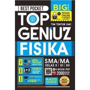 SMA The King Pocket Biologi Fisika Kimia Matematika Genius-TOP GENIUS FISKIA