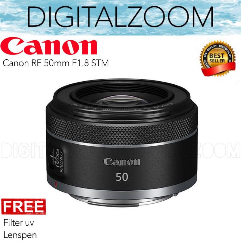 Canon RF 50MM F1.8 STM - Lensa Canon RF 50MM