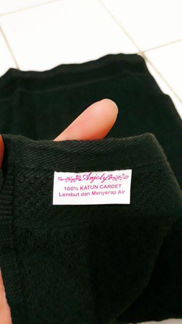 Handuk Hitam 70cm X 30cm