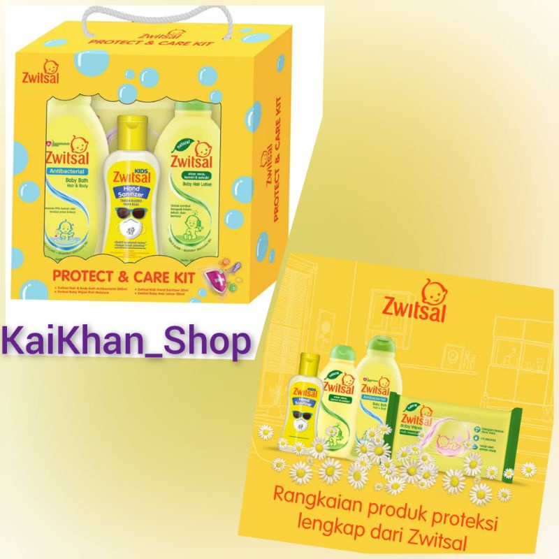 ZWITSAL Baby Protect &amp; Care Kit - Hampers Bayi