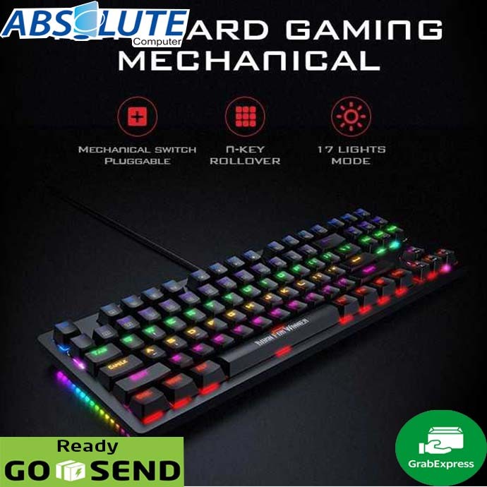 Gamen Titan 2 Mechanical Keyboard Gaming II USB Blue Switch RGB Ori