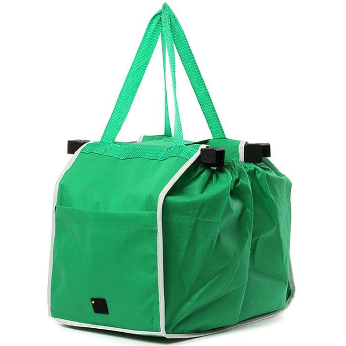 Tas Belanja Grocery Tote Bag Go Green - Green