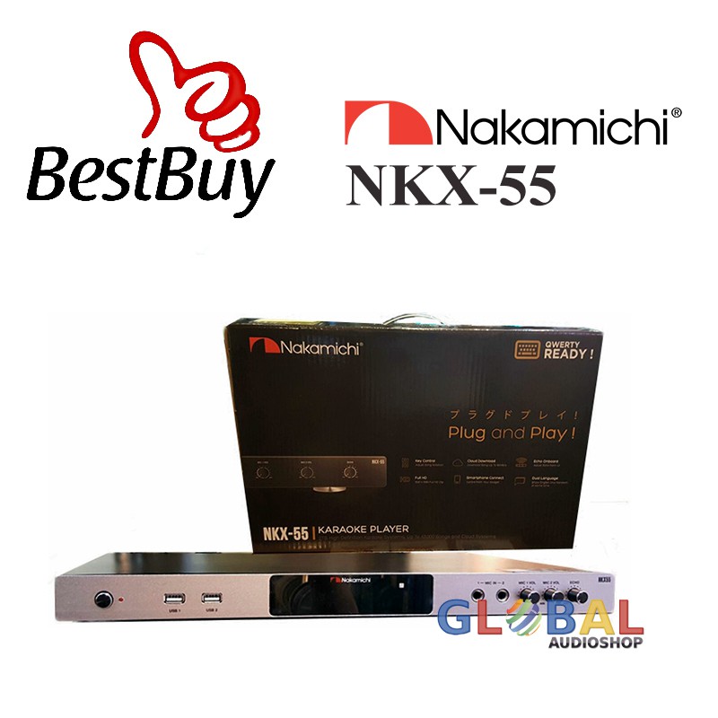 PROMO!! NAKAMICHI NKX55 NKX-55 NKX 55 Karaoke Player GARANSI RESMI