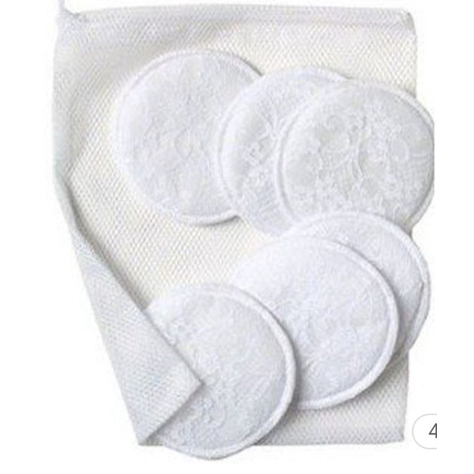 Avent Washable Breast Pad Isi 6 Bonus Loundry Bag Penyerap Asi Penahan Asi Cuci Ulang COD