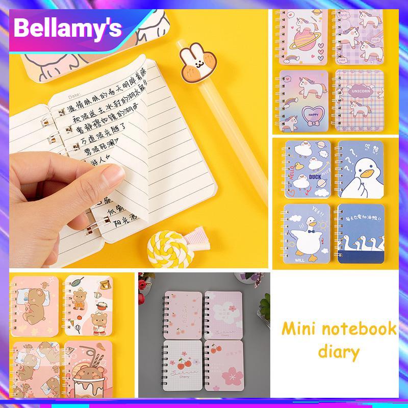 

COD ❤️ 80 Hal Buku Tulis Notebook Mini A7 Spiral | Buku Catatan Motif Lucu Aesthetic Import Murah-Bellamy's