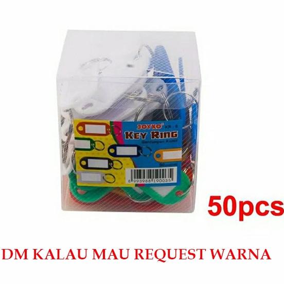 

Terbaru! Gantungan Kunci / Label Nama / Joyko Key Ring Warna KR-9
