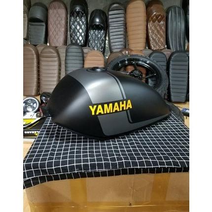TANGKI JAPSTYLE VIXION NEW LIGHT VIXION INJEKSI HITAM DOFF LIS SILVER