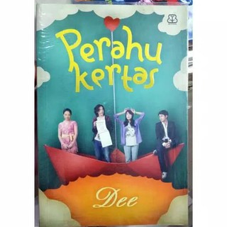 Buku Novel PERAHU KERTAS Dewi Lestari Dee PROMO 