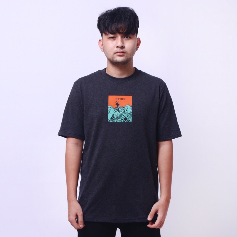 HEYHO tees tshirt kaos distro pria dan wanita original lokal brand Jakcloth Store Bogor