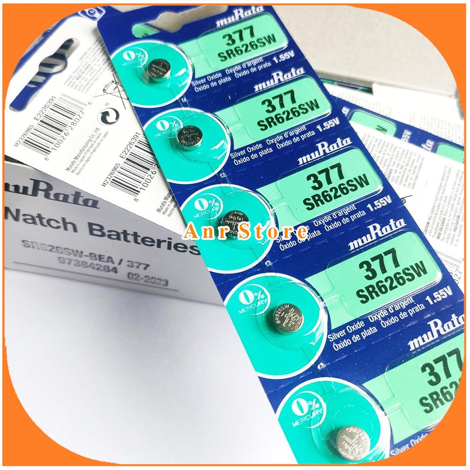 BATERAI SONY MURATA 377 SR626SW ORIGINAL JAPAN BATTERY JAM TANGAN