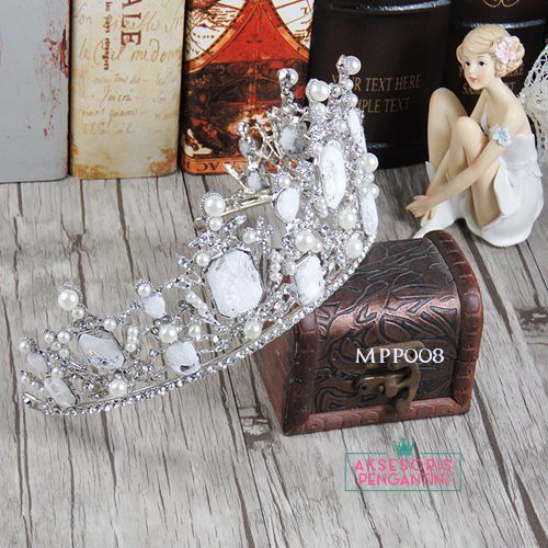 [TOKO TERPERCAYA] HEADPIECE MAHKOTA PENGANTIN AKSESORIS WEDDING HAIRBAND C