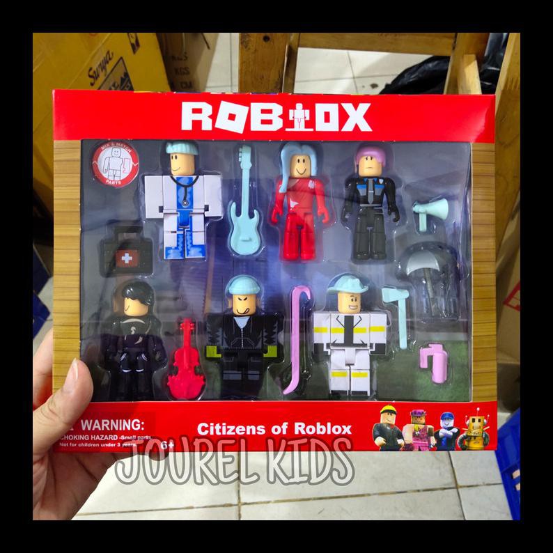 Update Mainan Roblox Action Figure Set Game Lego Brick Minecraft Action Figure Murah Al6