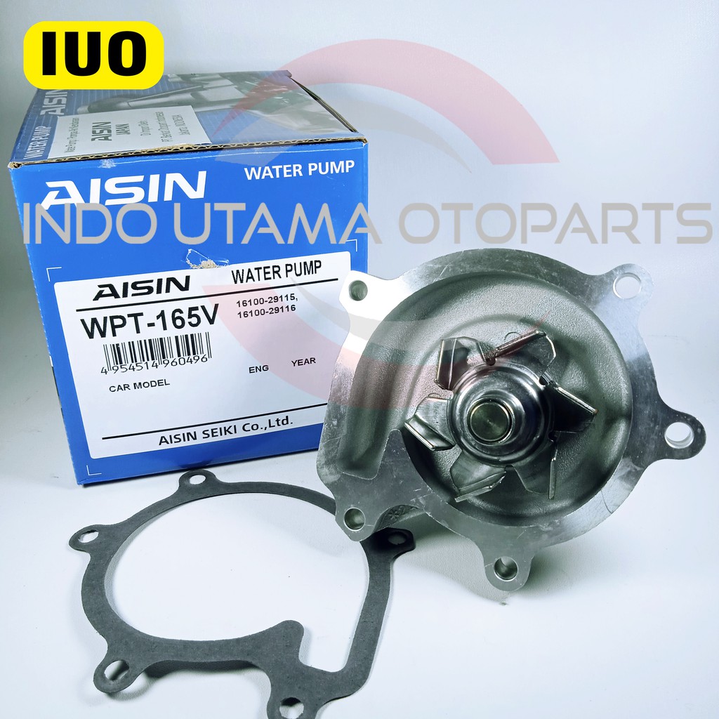 Water Pump Avanza Xenia Rush Terios Sirion AISIN WPT 165V ORIGINAL