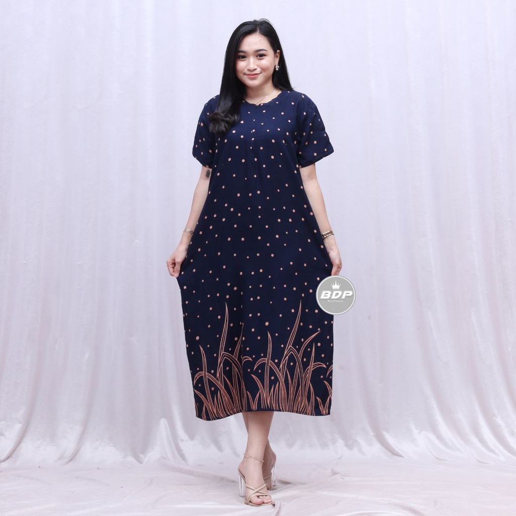 Dianputri - Daster Arab Zeema | Rayon Super Grade A | Resleting Depan Busui | Renda Milo Ori-viral 01