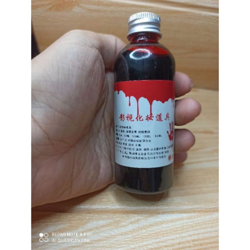 mainan darah palsu 100ml untuk prank