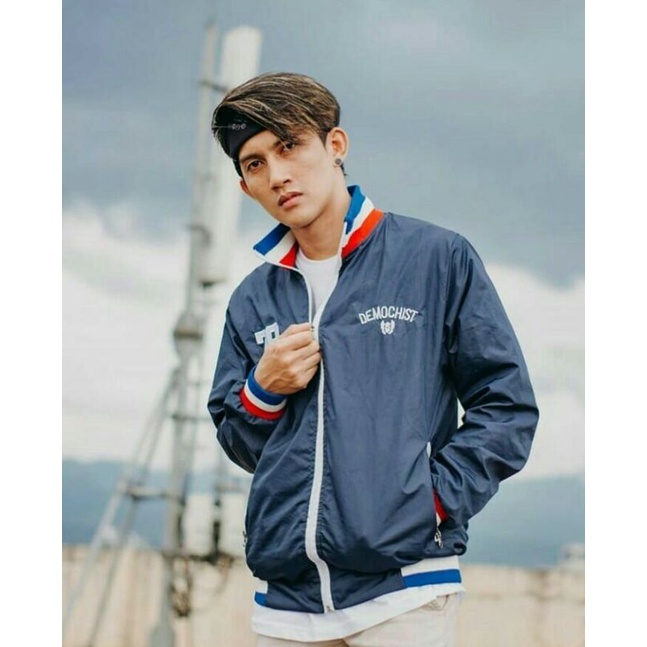 Jaket Parasut Original Demochist l Jaket Original Trivium l  Jacket Parasut l Jaket Pria