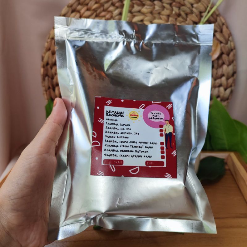

sambal ekonomis/sambal murah/sambal japang/sambal ayam/sambal cumi/sambal dendeng batokok/sambal teri