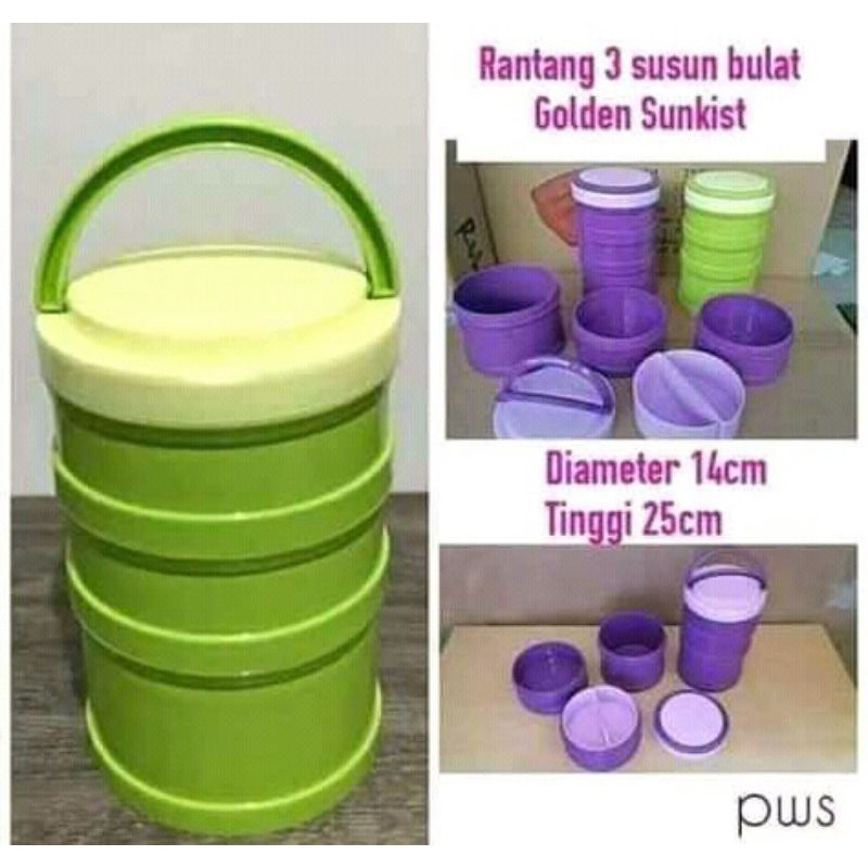 rantang plastik 3susun