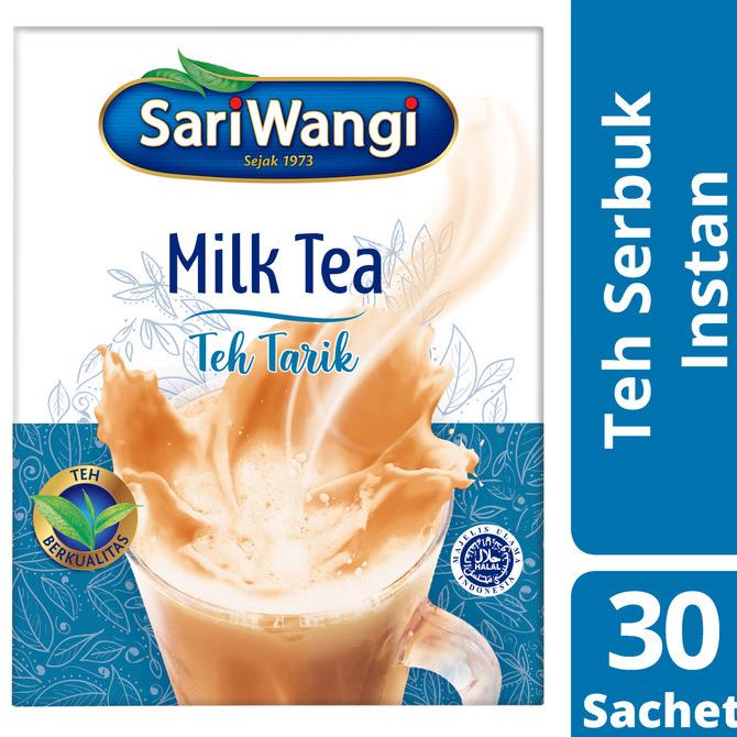 

(BISA COD) SARIWANGI MILK TEA POWDER TEH TARIK BUBUK 23G ISI 30 BERGARANSI Kode 882