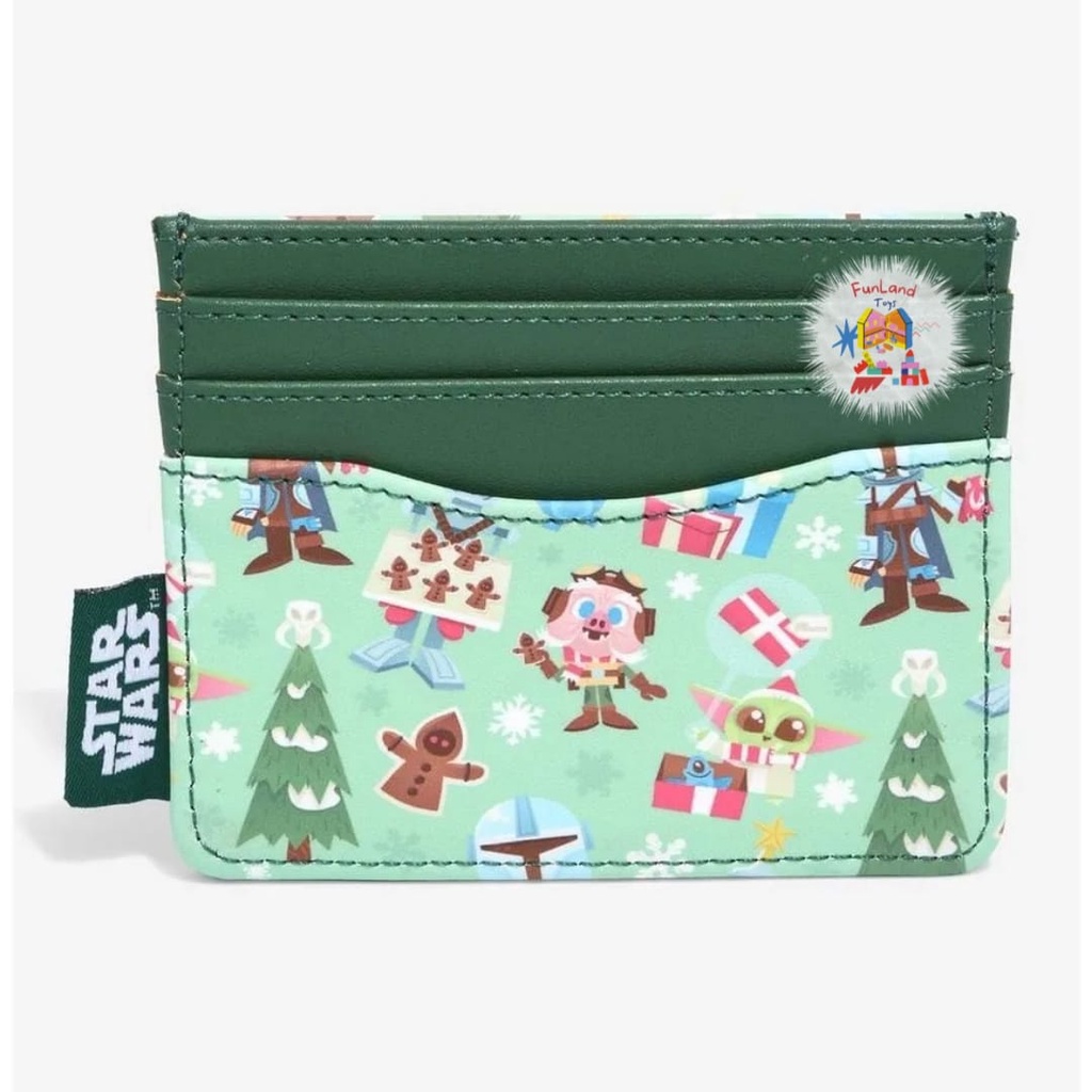 

Loung3fly Star Wars the Mandalorian Chibi Holidays Cardholder
