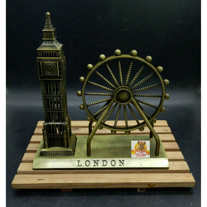 Souvenir 2in1 Big Ben &amp; London Eye / Souvenir Oleh2 London England