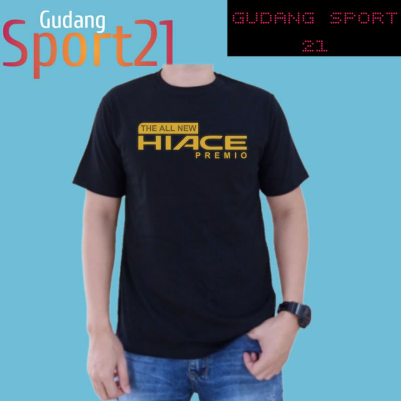 kaos baju toyota hiace premio kaos otomotif