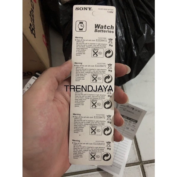 Baterai Sony SR 626 377 Jam Tangan Kancing SR377 SR626 LR 626 LR626 Batre Battery Batrei grosir-1