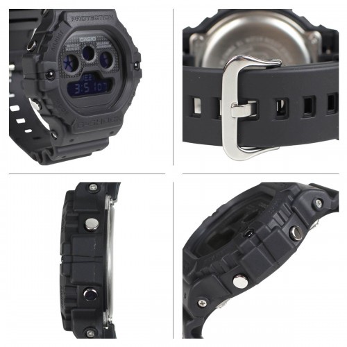 Jam Tangan Casio G-Shock DW-5900 Black Resin Band Men Sport Watch