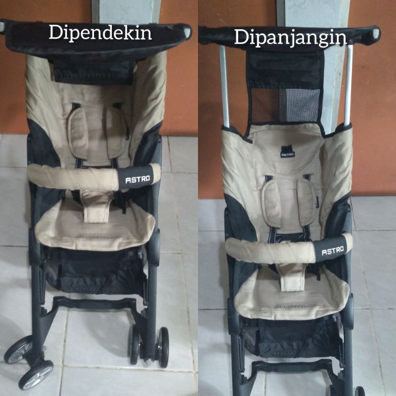 Stroller Baby elle type Astro like Pockit - Preloved