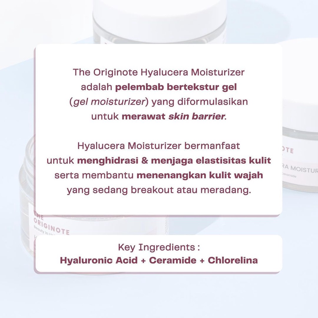 THE ORIGINOTE MOISTURIZER TONER HYALURECA CICA BRIGHTENING CICAMIDE FACIAL WASH CLEANSER SUNSCREEN MIST SPRAY SERUM VITAMIN C HYALU C BRIGHT ACNE DARK SPOT TXA RETINOL B3 CHARCOAL BHA CLAY MASK STICK JELLY EYE CREA LASH BROW LIP OIL SERUM TONER ORIGINOTE