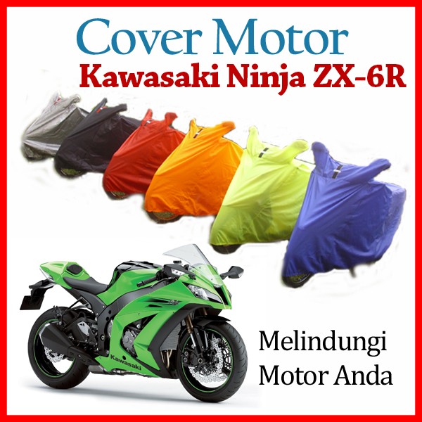 -106› Cover Motor Kawasaki Ninja ZX-6R, Sarung Motor Kawasaki Ninja ZX-6R ?