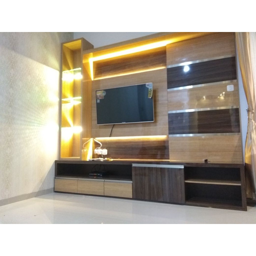 TV Backdrop minimalis murah