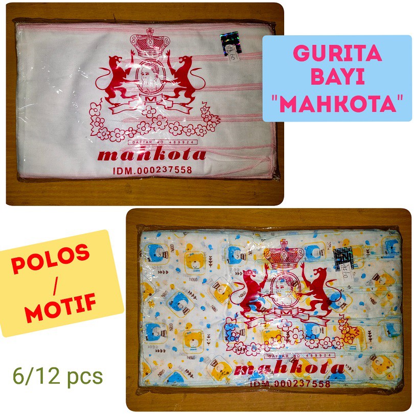 (6pcs) Gurita Bayi Tali Ikat Mahkota